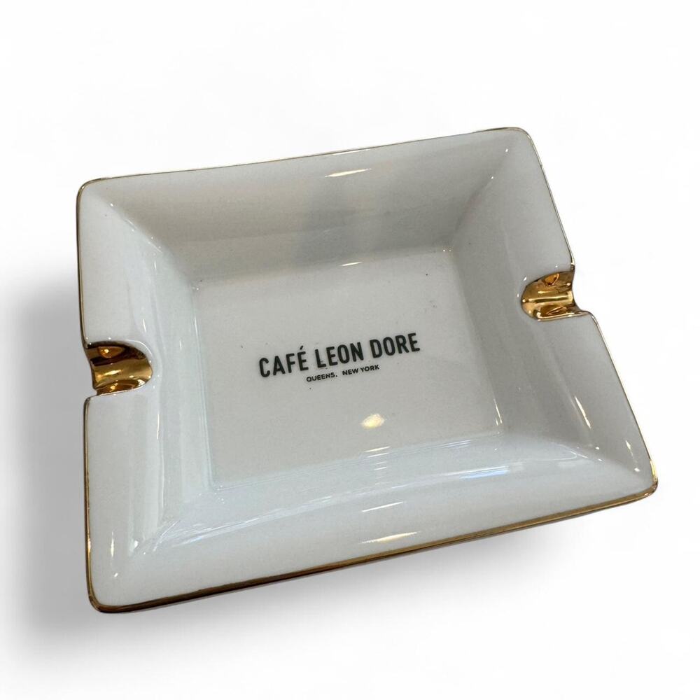 Aime leon dore porcelain white ashtray